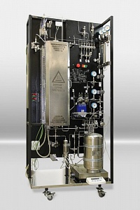 Автоматизированная лабораторная установка для тестирования катализаторов (КДИ) дегидрирования изобутана в кипящем слое