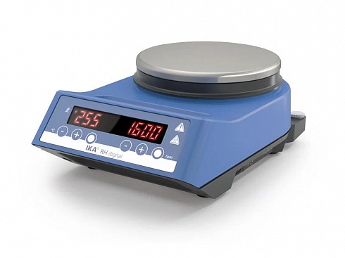Магнитная мешалка IKA RH digital с подогревом и стальной нагревательной пластиной (арт. 0005019800)